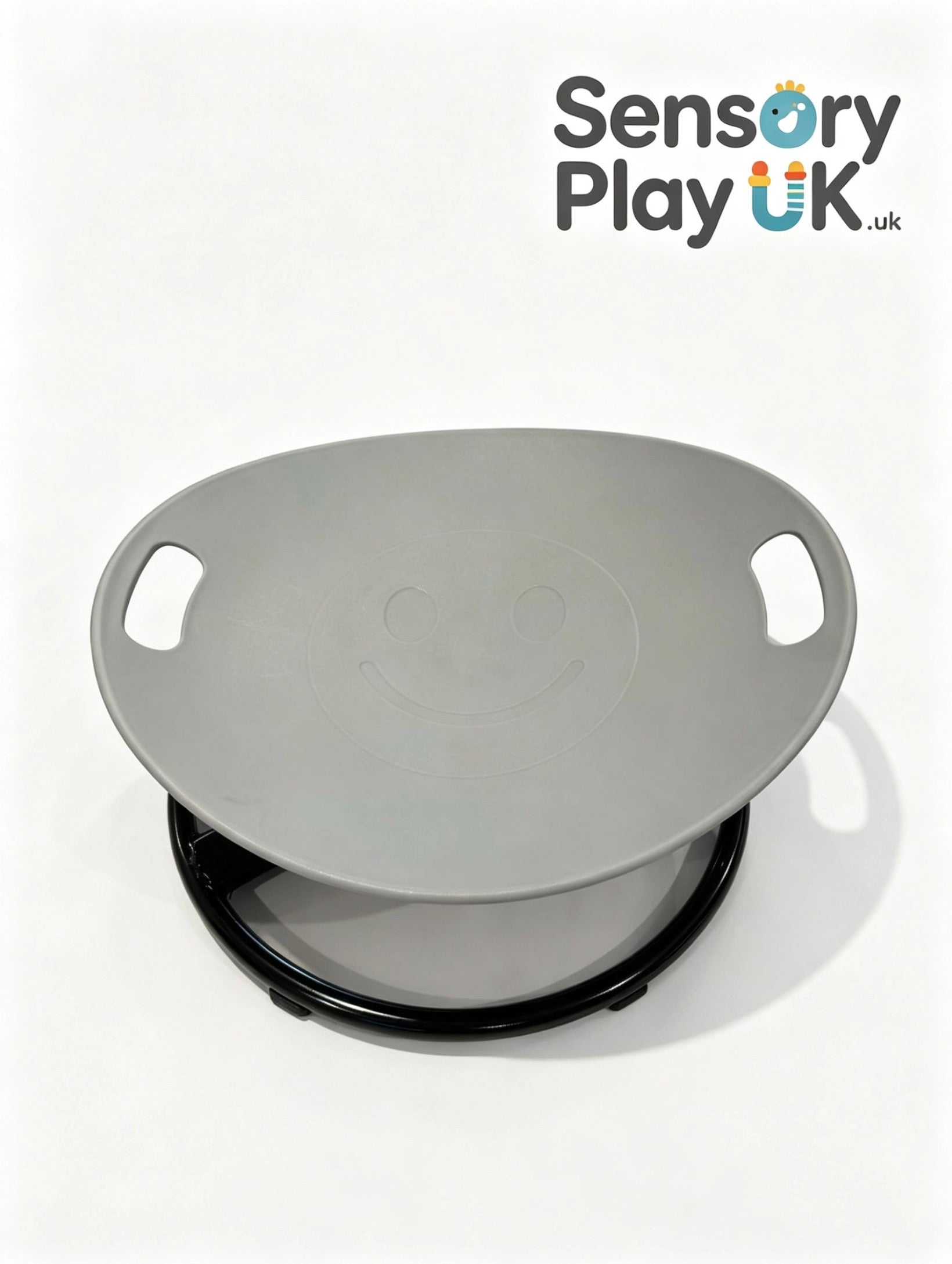 Grey Sensory Spinning Chair |
Sturdy Metal 100kg Capacity