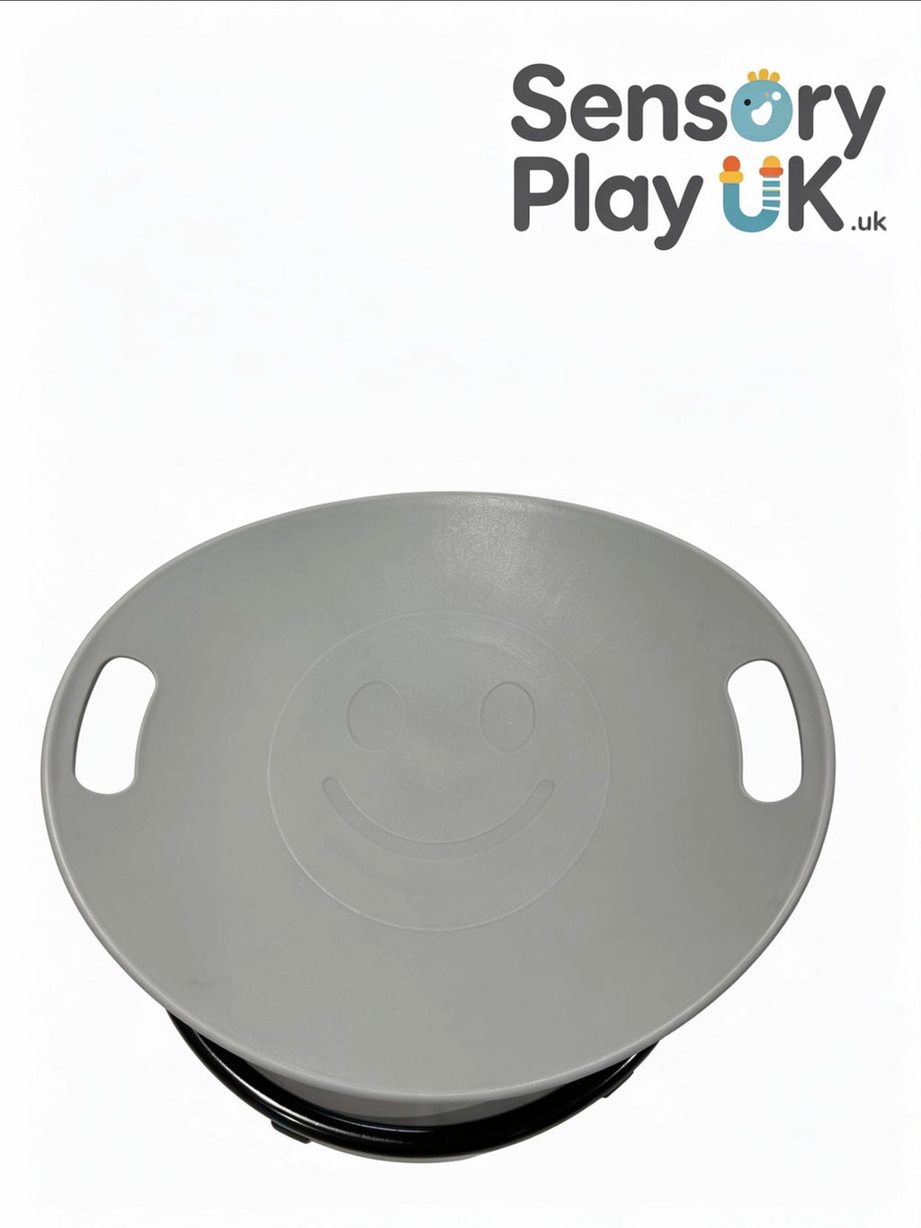 Grey Sensory Spinning Chair |
Sturdy Metal 100kg Capacity