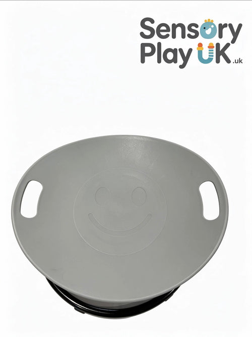 Grey Sensory Spinning Chair |
Sturdy Metal 100kg Capacity