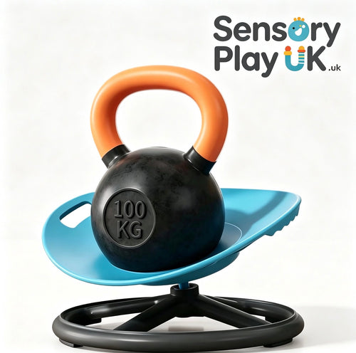 Blue Kids Spinning Sensory Chair